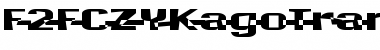 Download F2FCZYKagoTrans Font Download F2FCZYKagoTrans Font