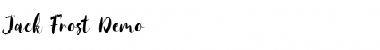 Download Jack Frost Demo Font Download Jack Frost Demo Font
