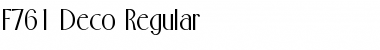 Download F761-Deco Font Download F761-Deco Font