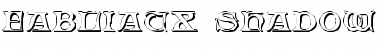 Download Fabliaux Shadow Font Download Fabliaux Shadow Font