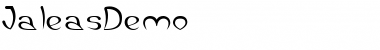 Download JaleasDemo Font Download JaleasDemo Font