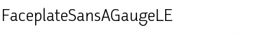 Download FaceplateSansAGaugeLE Font Download FaceplateSansAGaugeLE Font