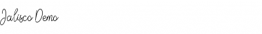 Download Jalisco Script Demo Font Download Jalisco Script Demo Font