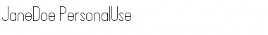 Download JaneDoe Font Download JaneDoe Font