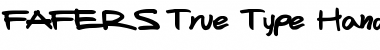Download FAFERS Handwriting Font Font Download FAFERS Handwriting Font Font
