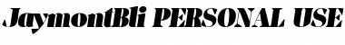 Download Jaymont PERSONAL Font Download Jaymont PERSONAL Font