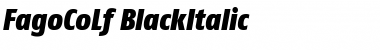 Download FagoCoLf-BlackItalic Font Download FagoCoLf-BlackItalic Font