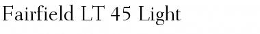 Download Fairfield LT Light Font Download Fairfield LT Light Font