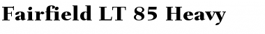 Download Fairfield LT Heavy Font Download Fairfield LT Heavy Font