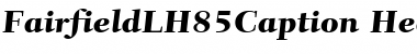 Download FairfieldLH85Caption-Heavy Font Download FairfieldLH85Caption-Heavy Font