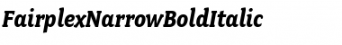 Download FairplexNarrowBoldItalic Font Download FairplexNarrowBoldItalic Font