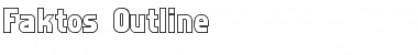 Download Faktos Outline Font Download Faktos Outline Font