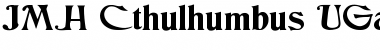 Download JMH Cthulhumbus UGalt1 Font Download JMH Cthulhumbus UGalt1 Font