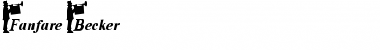 Download Fanfare Becker Font Download Fanfare Becker Font
