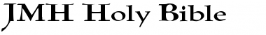 Download JMH Holy Bible Font Download JMH Holy Bible Font