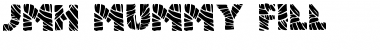 Download JMH Mummy Fill Font Download JMH Mummy Fill Font