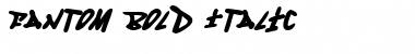Download Fantom Bold Italic Font Download Fantom Bold Italic Font