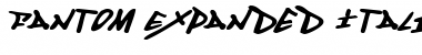 Download Fantom Expanded Italic Font Download Fantom Expanded Italic Font