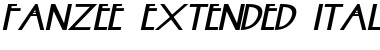 Download Fanzee-Extended Font Download Fanzee-Extended Font