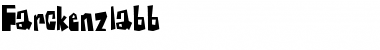 Download Farckenzlabb Font Download Farckenzlabb Font