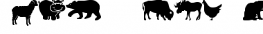Download Farm & Wild Animals Font Download Farm & Wild Animals Font