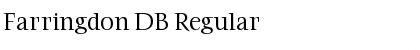 Download Farringdon DB Font Download Farringdon DB Font