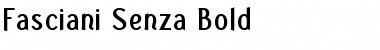 Download Fasciani-Senza Font Download Fasciani-Senza Font