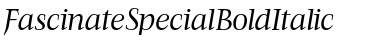 Download FascinateSpecialBoldItalic Font Download FascinateSpecialBoldItalic Font