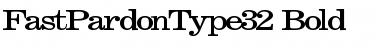 Download FastPardonType32 Font Download FastPardonType32 Font