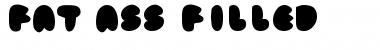 Download fat ass filled Font Download fat ass filled Font