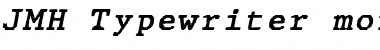 Download JMH Typewriter mono Font Download JMH Typewriter mono Font
