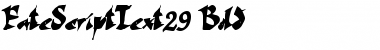 Download FateScriptText29 Font Download FateScriptText29 Font