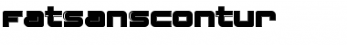 Download FatsansContur Font Download FatsansContur Font