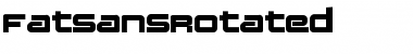 Download FatsansRotated Font Download FatsansRotated Font