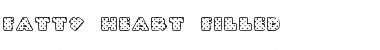 Download Fatty Heart Filled Font Download Fatty Heart Filled Font