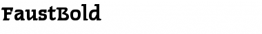 Download FaustBold Font Download FaustBold Font