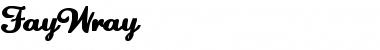 Download FayWray Font Download FayWray Font
