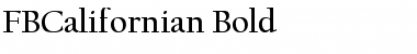 Download FBCalifornian Font Download FBCalifornian Font