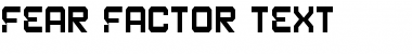 Download Fear Factor Text Font Download Fear Factor Text Font