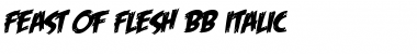 Download Feast of Flesh BB Font Download Feast of Flesh BB Font