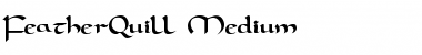 Download FeatherQuill Font Download FeatherQuill Font