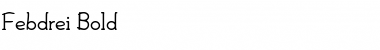 Download Febdrei Font Download Febdrei Font
