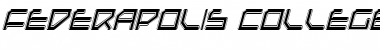 Download Federapolis College Italic Font Download Federapolis College Italic Font