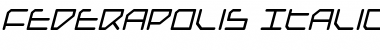 Download Federapolis Italic Font Download Federapolis Italic Font