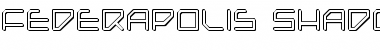 Download Federapolis Shadow Font Download Federapolis Shadow Font