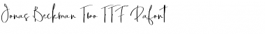 Download Jonas Beckman Two Font Download Jonas Beckman Two Font
