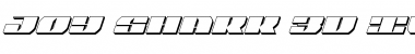 Download Joy Shark 3D Italic Font Download Joy Shark 3D Italic Font
