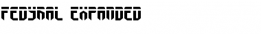 Download Fedyral Expanded Font Download Fedyral Expanded Font
