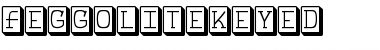 Download FeggoliteKeyed Font Download FeggoliteKeyed Font