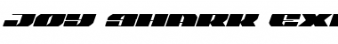 Download Joy Shark Expanded Italic Font Download Joy Shark Expanded Italic Font
